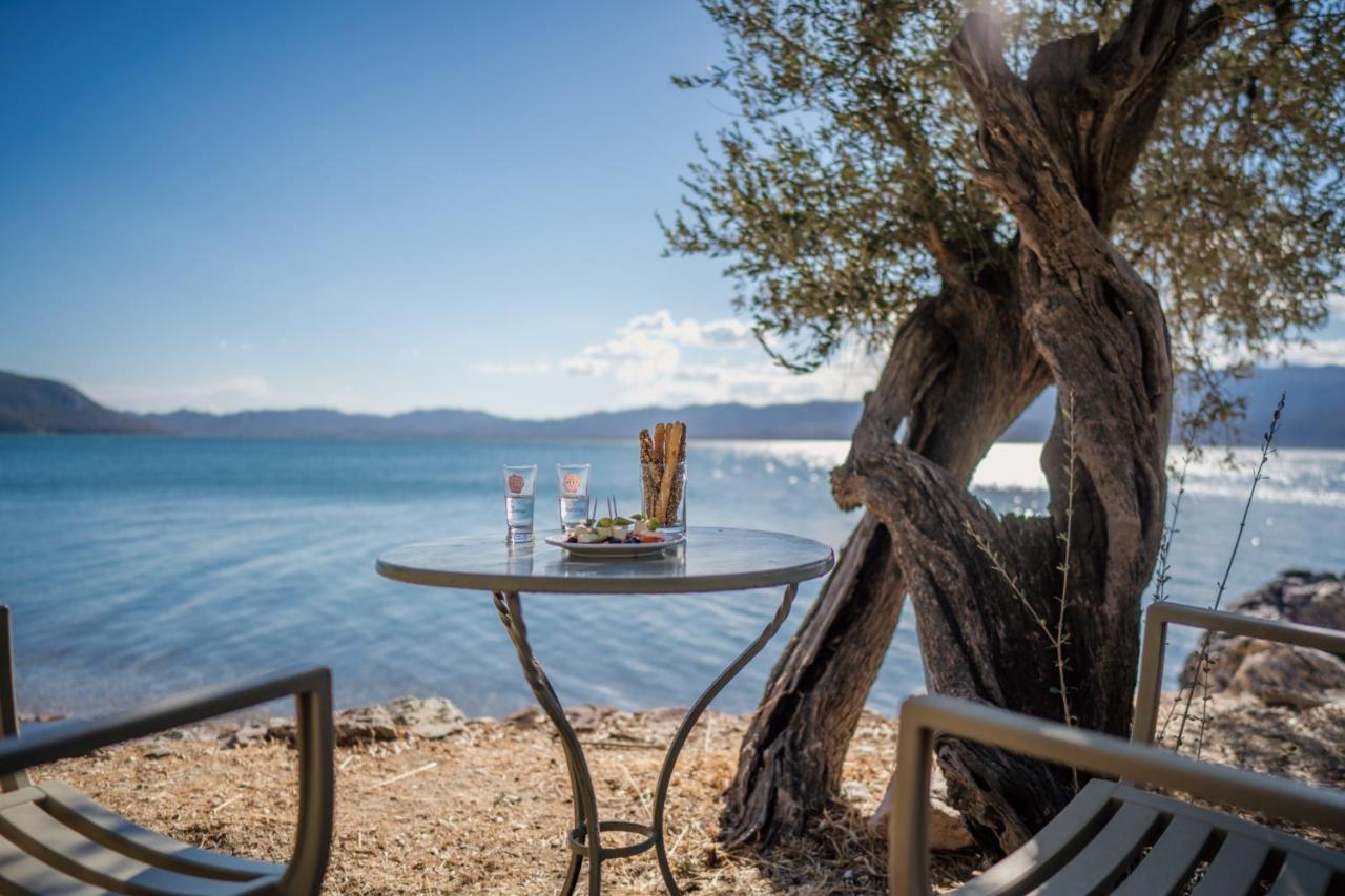 Traditional Stone House In Seafront Olive Grove A Alyfanta Extérieur photo