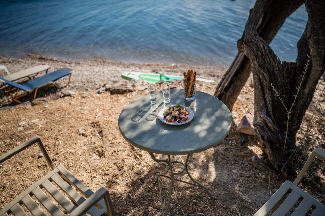 Traditional Stone House In Seafront Olive Grove A Alyfanta Extérieur photo